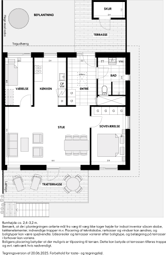 Plantegning for: Bolig 62